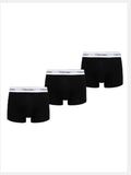 CK U U.WEAR Parigamba pacco da 3 boxer calvin klein NERO/B.CO