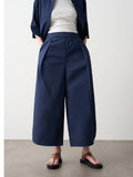 COLMAR OR. D Pantaloni ampi Pamuk blu