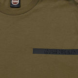 COLMAR OR. U T-shirt basic logo Frida VERDE MILITARE