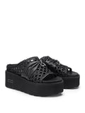 CULT D Ciabatta platform Nancy nero