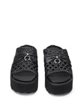 CULT D Ciabatta platform Nancy nero