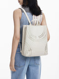 DESIGUAL Traino traforato bianco