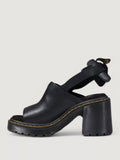DR.MARTENS D Sandali Millee con tacco nero