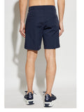 EA7 U Bermuda con logo stampato blu