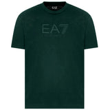 EA7 U T-shirt con macrologo grigio