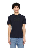 T-shirt mezza manica con logo in tinta