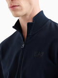 EA7 U Tuta due pezzi full zip blu