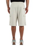 EA7 U Bermuda cargo con logo beige