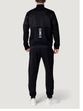 EA7 U Tuta due pezzi in misto cotone nero