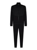 EA7 U Tuta due pezzi in misto cotone nero