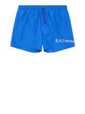 EA7 U Costume pantaloncino mare con logo BLUETTE/ARG.