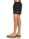 EA7 U Costume pantaloncino mare con logo NERO/ARGENTO