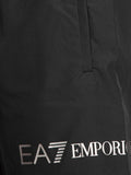 EA7 U Costume pantaloncino mare con logo NERO/ARGENTO