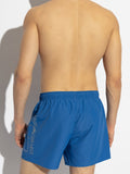 EA7 U Costume a pantaloncino con macrologo BLUETTE/ARG.