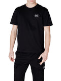 T-shirt con piccolo logo sul davanti e maxi logo dietro
