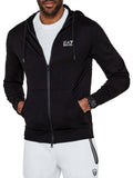 Felpa zip con cappuccio