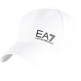 EA7 U Cappello con visiera e logo B.CO NERO