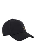 EA7 U Cappello baseball nero con logo EA7 oro NERO/ORO