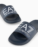 EA7 U Ciabatta mare slippers logo EA7 NAVY