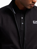 EA7 U Felpa logo nero