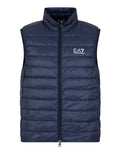 EA7 U Smanicato basic trapuntato blu