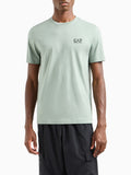 EA7 U T-shirt core identity logo verde