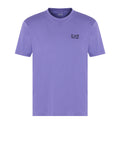 EA7 U T-shirt core identity logo VIOLA
