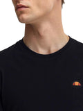 ELLESSE U T-shirt basic con patch logo nero