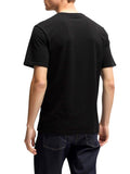 ELLESSE U T-shirt basic con patch logo nero