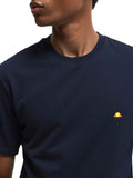 ELLESSE U T-shirt basic con patch logo blu