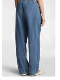 E.MIRO' PRE COLL Pantaloni denim elastico in vita blu