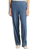 E.MIRO' PRE COLL Pantaloni denim elastico in vita blu