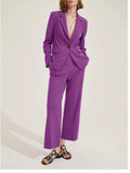 EMMEMARELLA1 Pantaloni in jersey fit dritto CICLAMINO