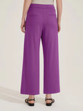 EMMEMARELLA1 Pantaloni in jersey fit dritto CICLAMINO