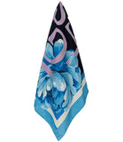 GUESS ACC D COL Foulard fantasia logo 90 x 90 CELESTE MLT