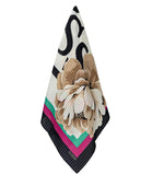 GUESS ACC D COL Foulard fantasia logo 90 x 90 multicolor