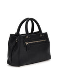 GUESS ACC D COL Borsa phaedra small satchel nero