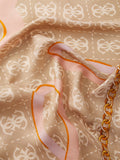 GUESS ACC D PRE Foulard quadrato logato BEIGE MLT