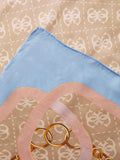 GUESS ACC D PRE Foulard quadrato logato BEIGE MLT