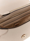 GUESS ACC D PRE Borsa a spalla Fedora Flap GESSO