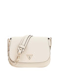 GUESS ACC D PRE Borsa a spalla Fedora Flap GESSO