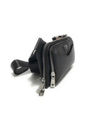 GUESS ACC U PRE Marsupio Siena flat zip around nero