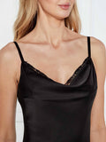 GUESS APP D COL Abito lungo Adle nero