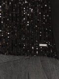 GUESS APP D COL Canotta Alexia con paillettes nero