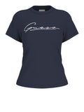 GUESS ATH D COL T-shirt active BLU/B.CO