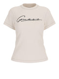 GUESS ATH D COL T-shirt active bianco