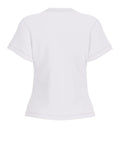 GUESS ATH D COL T-shirt Narciso bianco