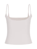 GUESS ATH D COL Top ortensia bianco