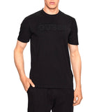 GUESS ATH U COL T-shirt basic alphy nero