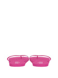 GUESS B.WEAR D COL Infradito flip flop con strass fucsia